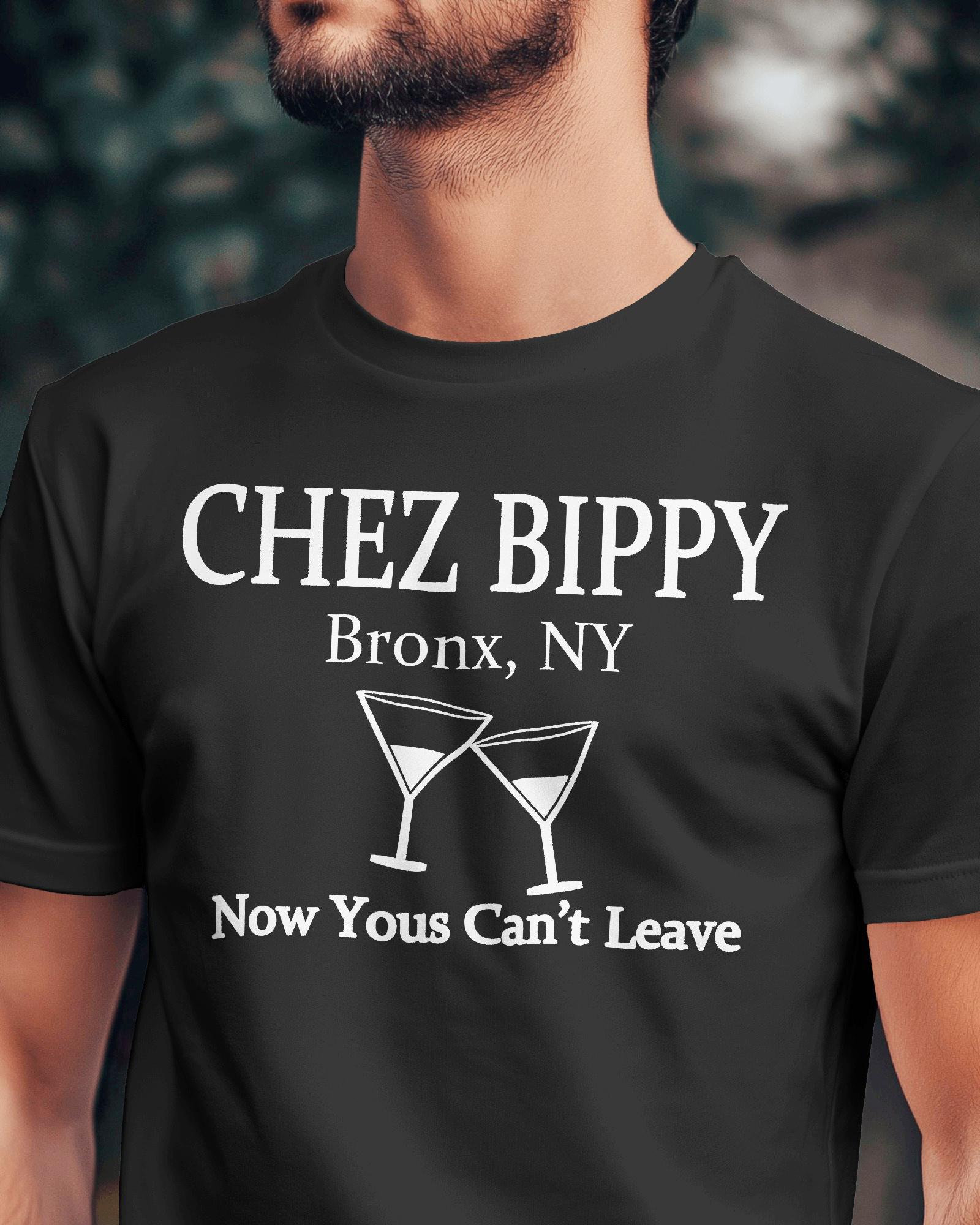 Chez Bippy from A Bronx Tale T-Shirt "Now Yous Can't Leave", Chaz Palminteri as Sonny, Mafia Hangout and Biker Gang Bar Fight