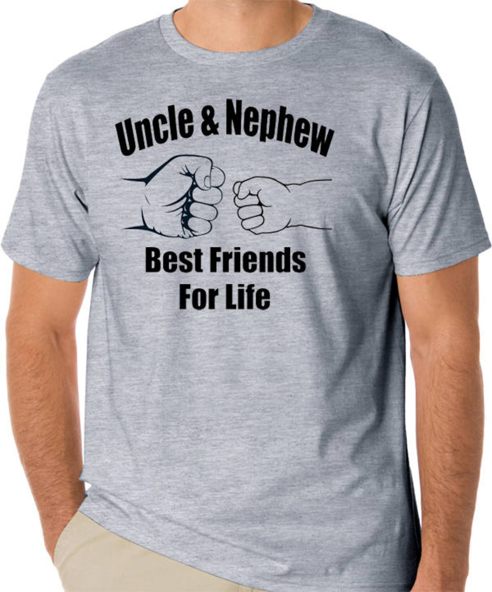 Uncle & Nephew Shirt best Friends for Life Fist Etsy
