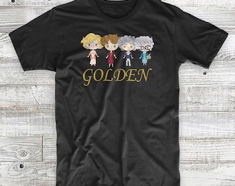 Golden Golden Girls Themed T-Shirt