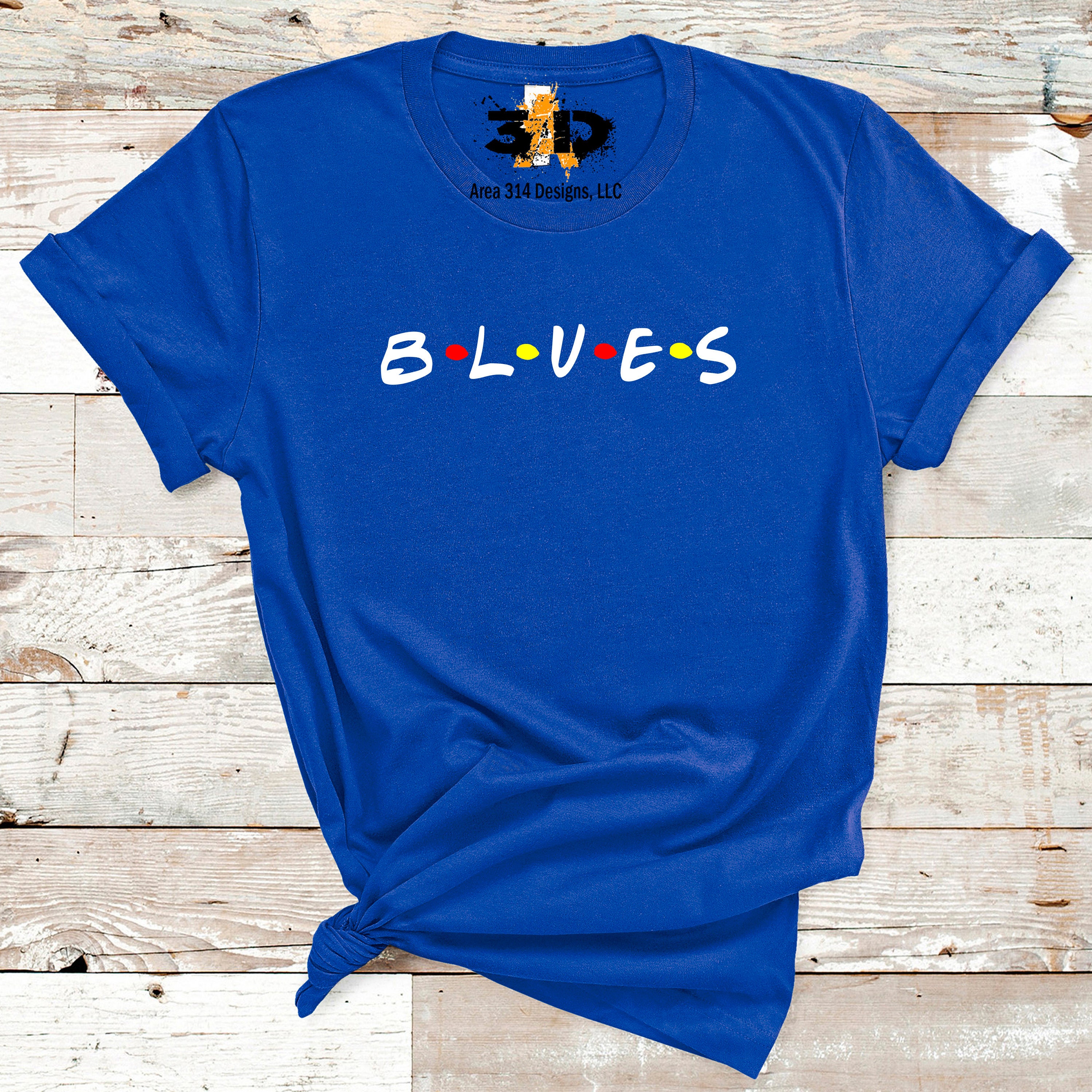 Blues Friends T-shirt - Etsy