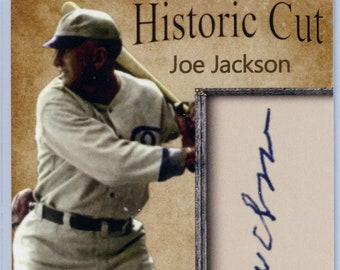 Shoeless Joe Jackson - 2019 Historic Cut = Limited Edition- Short Print -