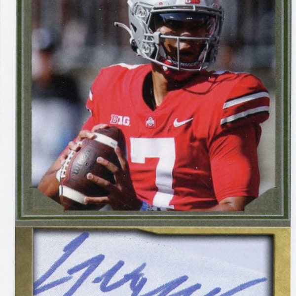 CJ Stroud - Ohio State Buckeyes - 2022 Collegiate Sports Collection - Hard to find Promotional Card -