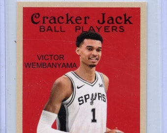 Victor Wembanyama - Spurs - 2023 Cracker Jack Basketball ***Rookie*** Card