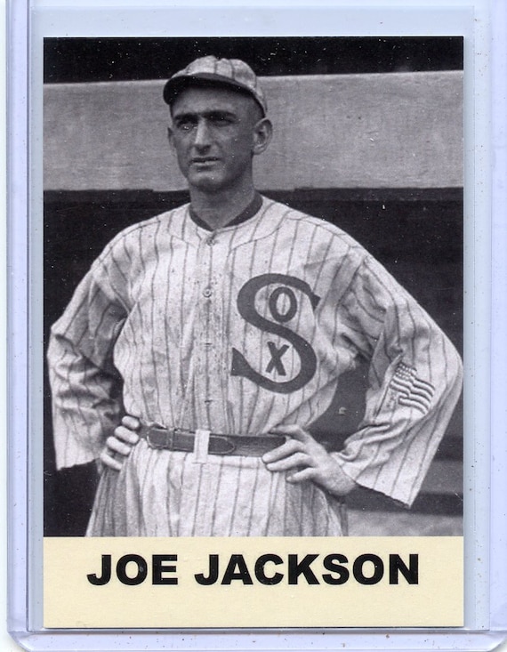 joe jackson white sox jersey