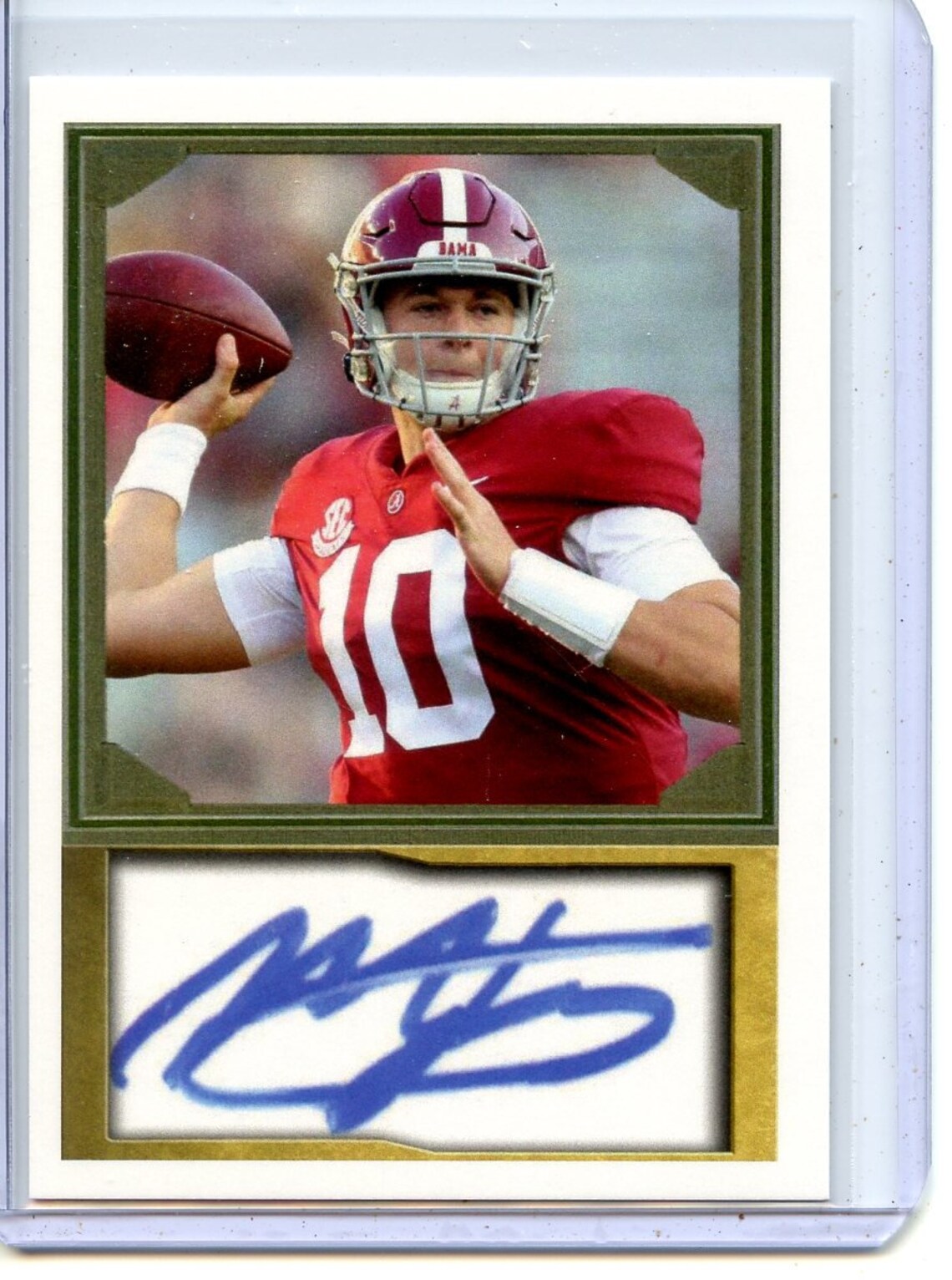 Mac Jones Rookie Clemson Limited Edition Short Print Etsy