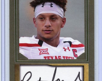 PATRICK MAHOMES - 2017 D. Gordon Series 1 - Rookie Card - Limited Edition Short Print Card