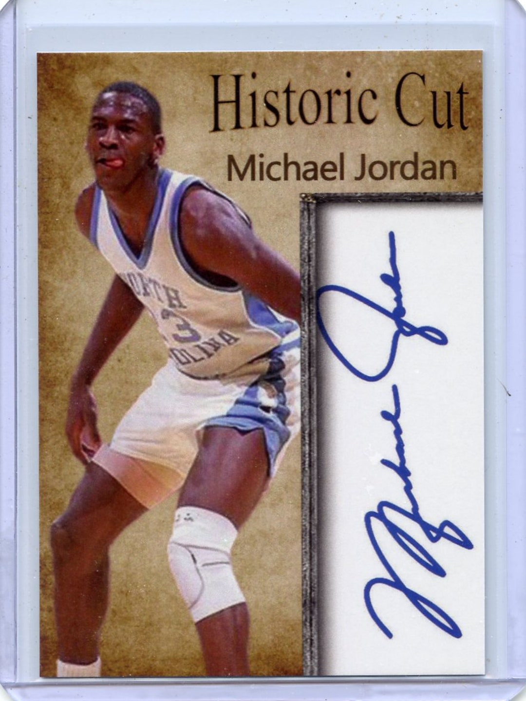 michael jordan bulls card
