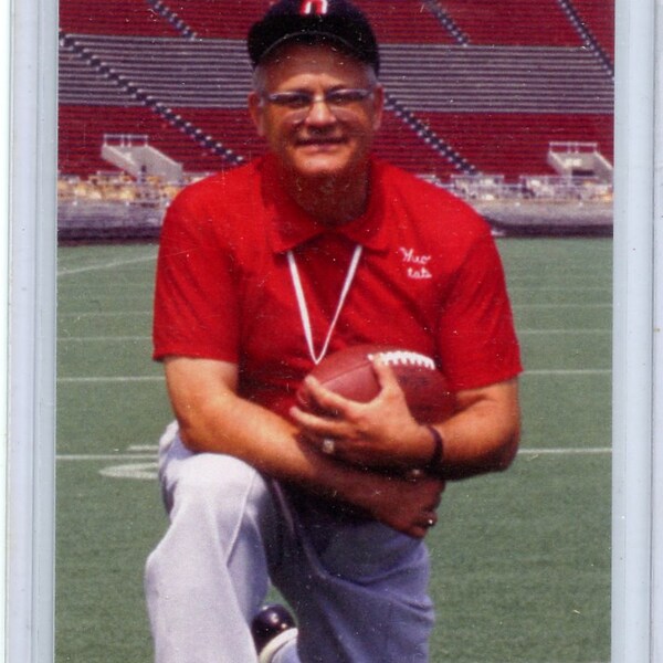 Woody Hayes Ohio State Buckeyes Football Card