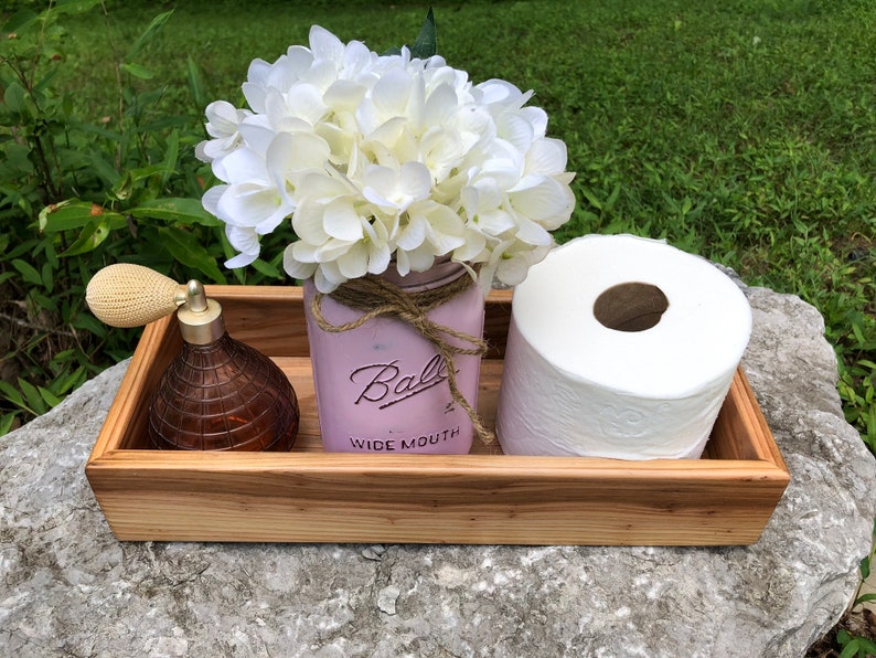 Toilet Tank Box Rustic Toilet Tray Butt Box Bathroom Decor Etsy Ireland