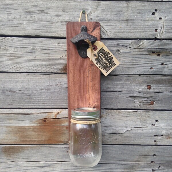Rustic Bottle Opener Etsy