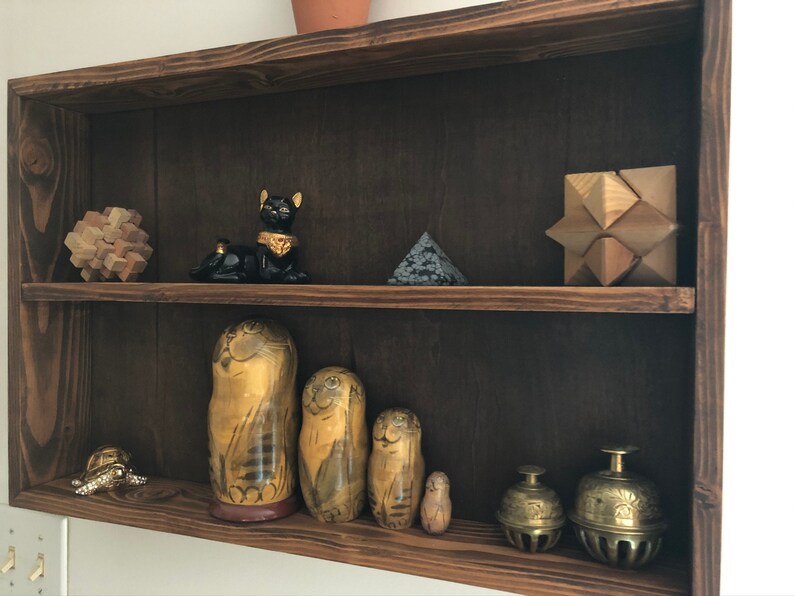 Rustic Wall Shelf Storage Wall Kitchen or Etsy