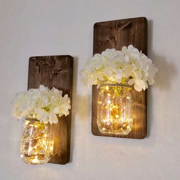 Mason Jar Decor Etsy