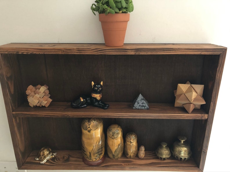 Rustic Wall Shelf Storage Wall Kitchen or Etsy