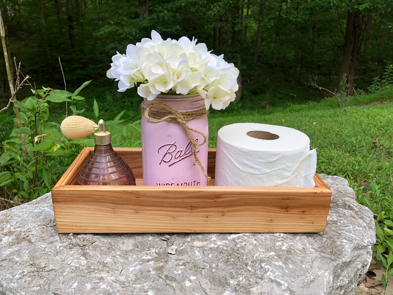 Toilet Tank Box Rustic Toilet Tray Butt Box Bathroom Decor Etsy Ireland