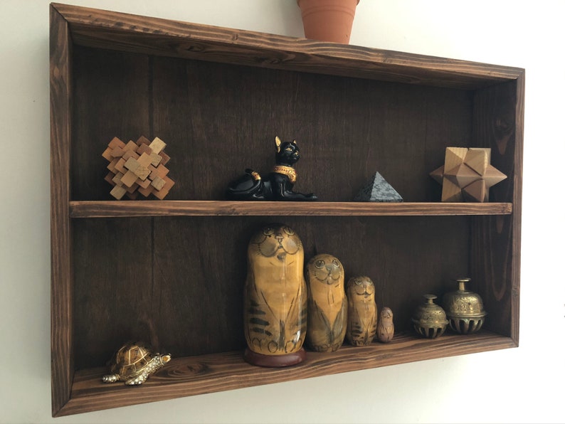 Rustic Wall Shelf Storage Wall Kitchen or Etsy