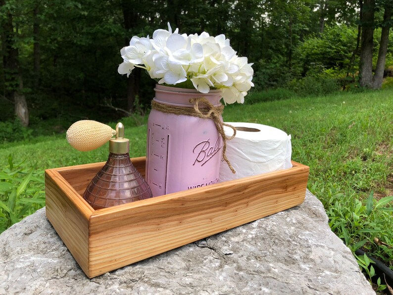 Toilet Tank Box Rustic Toilet Tray Butt Box Bathroom Decor Etsy Ireland