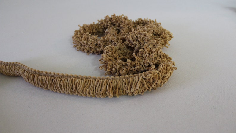 Bronze Color Loop Ruche Decorative Trim 993