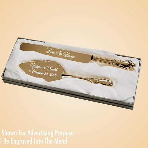 Kate Spade Wedding Cake Knife and Server Set Knife and Etsy