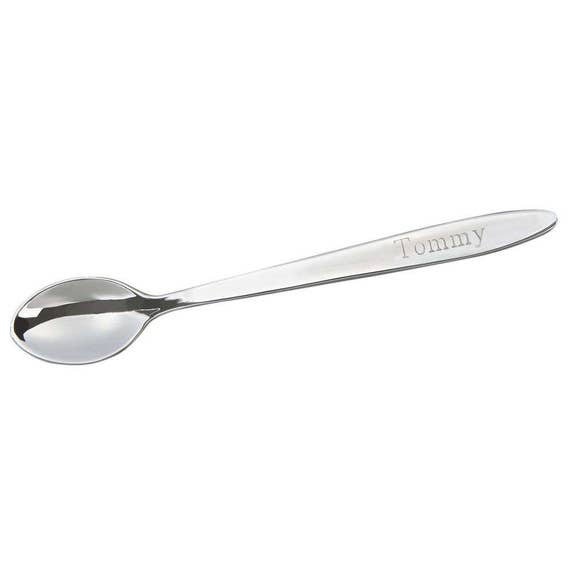 Silver Plated Teddy Cutlery Set Christening or Baptism Lovely Gift for New Baby