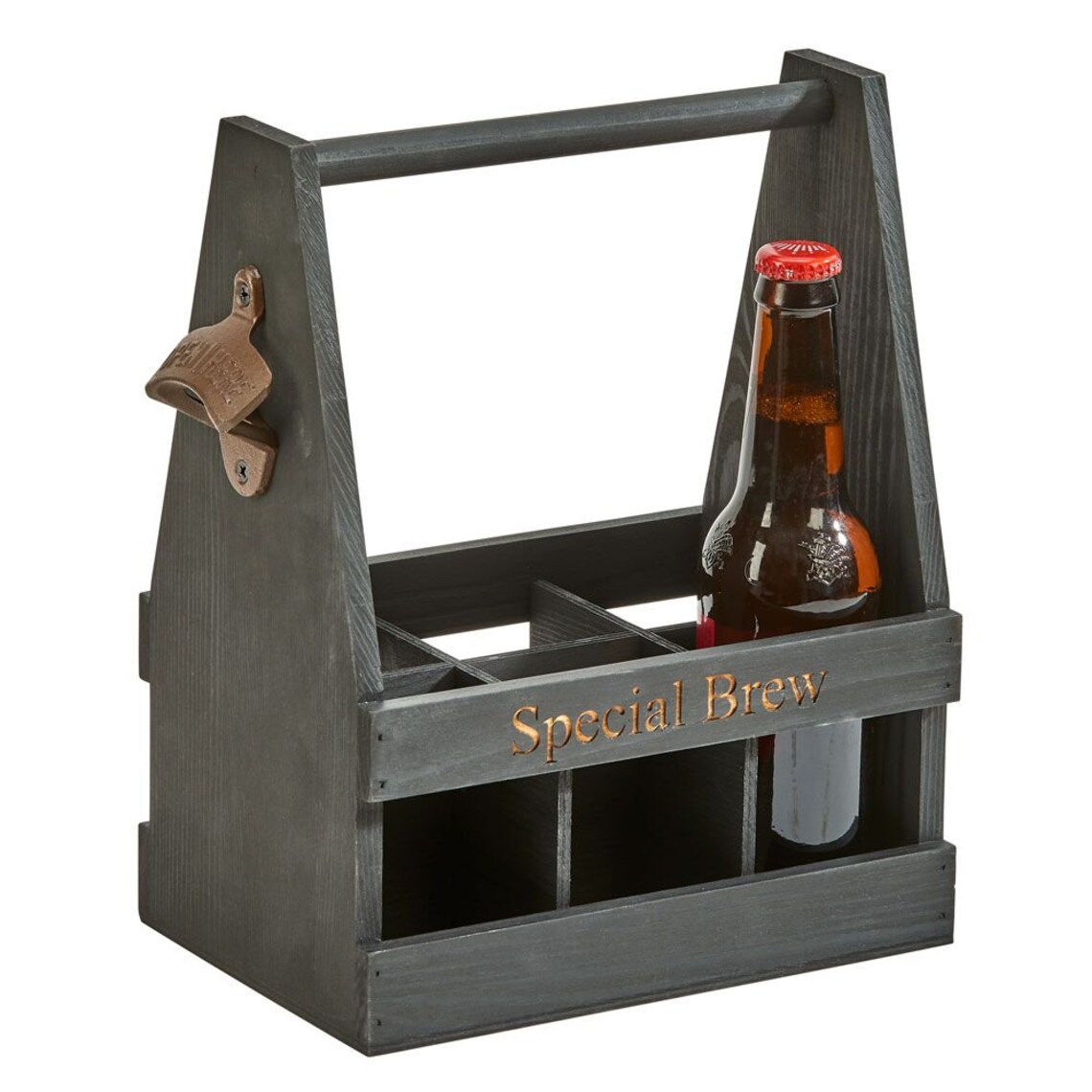 Personalized Beer Caddy Engraved Beverage Caddy Wooden Beer Etsy