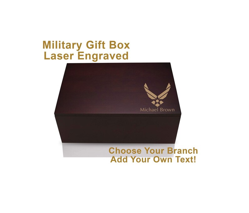 Military Keepsake Boxes Boxes for Marines Army Gift Box Etsy