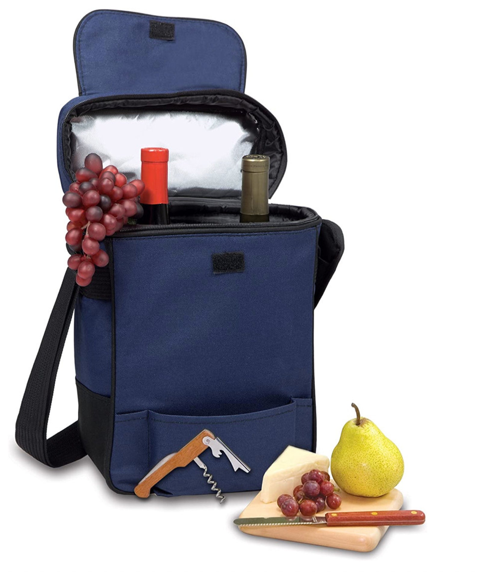 Personalized Wine Cheese Portable Picnic Set Personalized Etsy