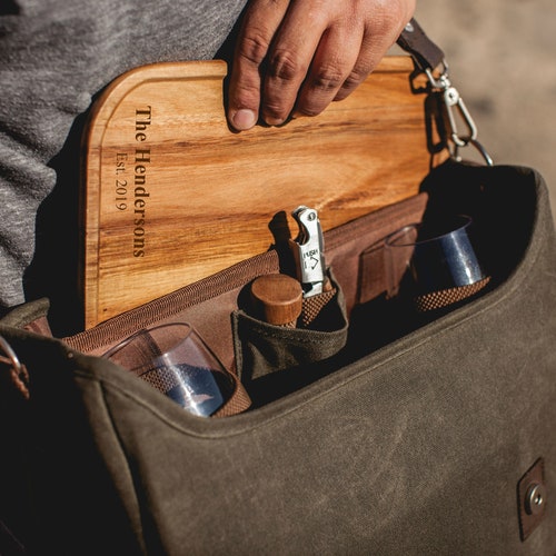 Personalized Wine Bottle Cheese Board Etsy