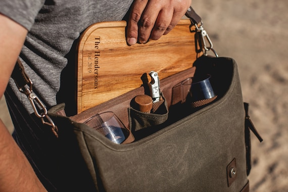 Wine and cheese backpack hotsell
