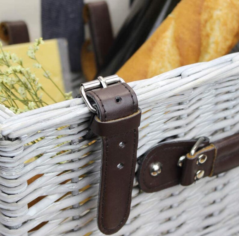 Personalized Picnic Basket for 2 Persons With Waterproof Etsy