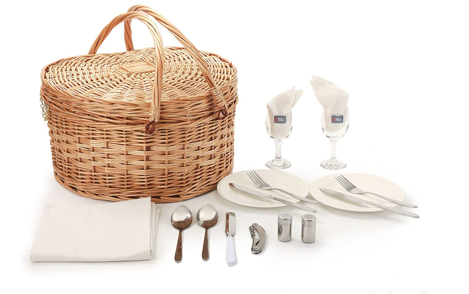 Personalized Heart Picnic Basket Engraved Custom Personalized Etsy