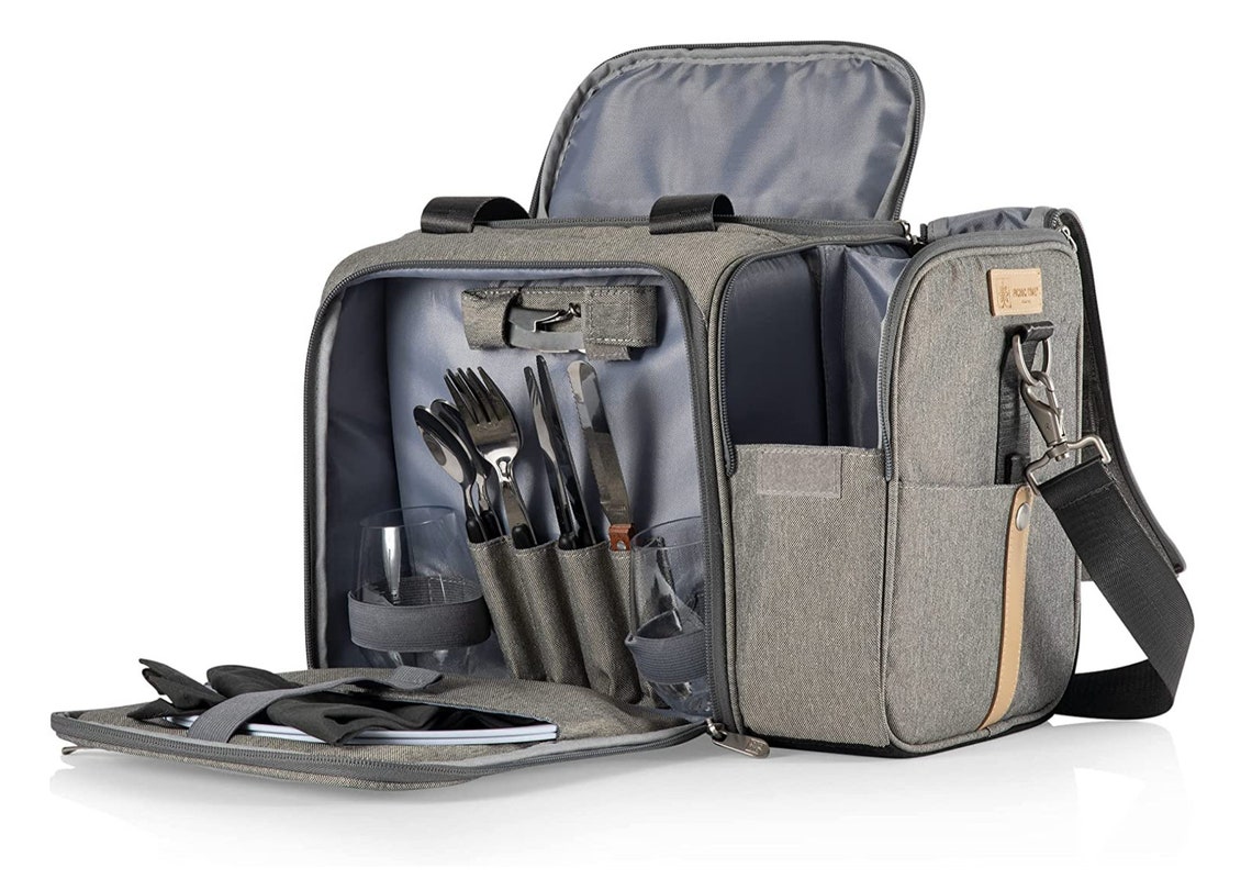 Personalized Wine Cheese Portable Picnic Set Personalized Etsy