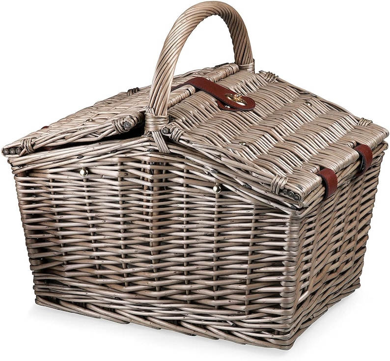 Personalized Picnic Basket Engraved Monogrammed Luxury Picnic Etsy