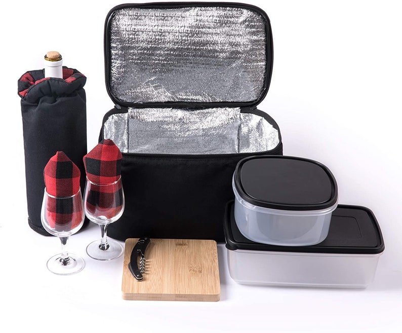 Personalized Picnic Basket for Two Custom Wedding Gift Picnic Etsy Canada