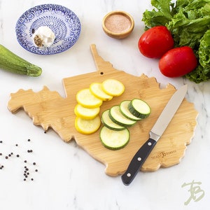 West Virginia CUSTOM State Shaped Cutting Board and Charcuterie-Gifts For Her/Him-Housewarming Gift-Custom Gifts For Family/Friends image 7