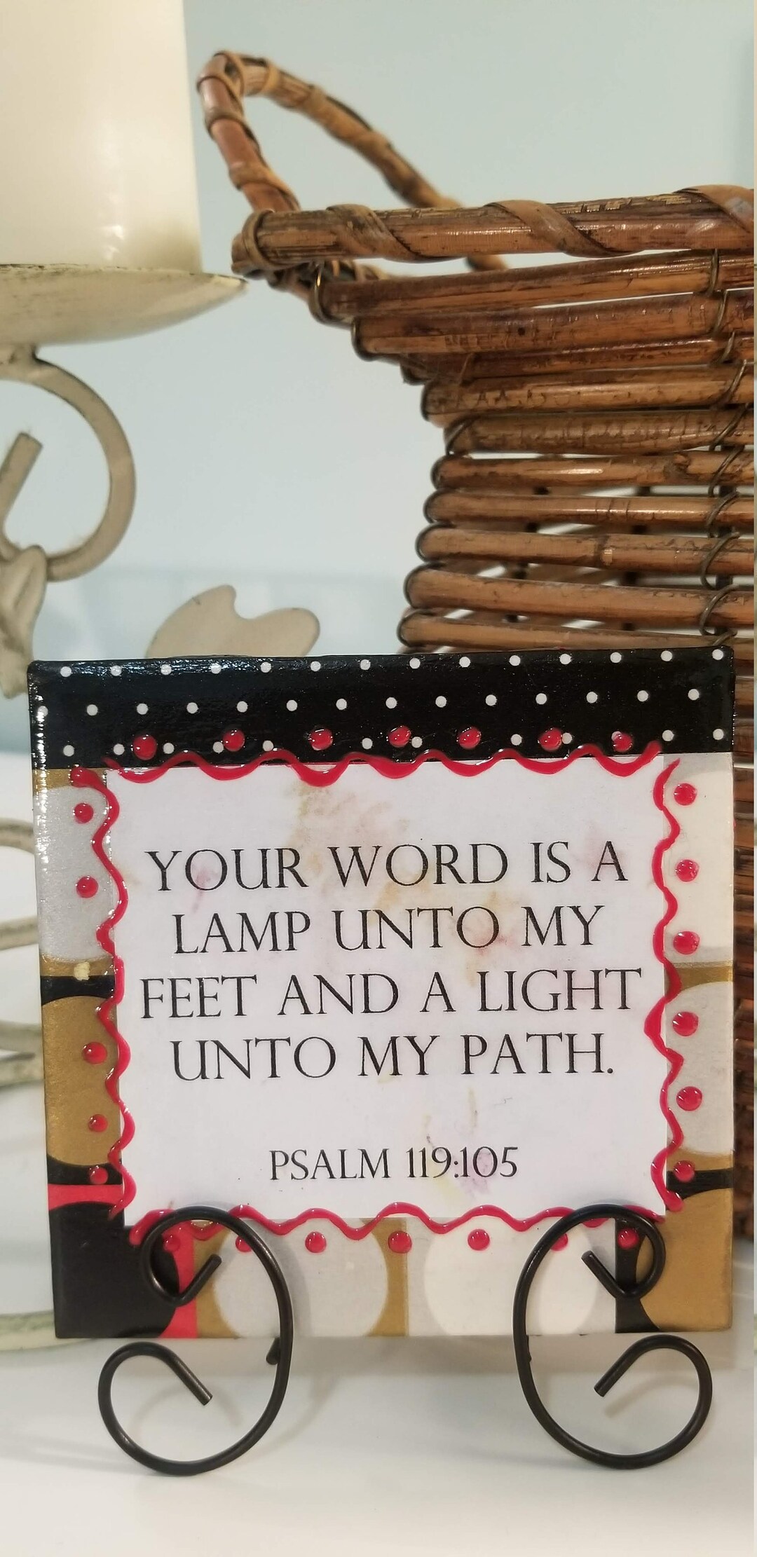 Scripture Tile Scripture Tile - Etsy