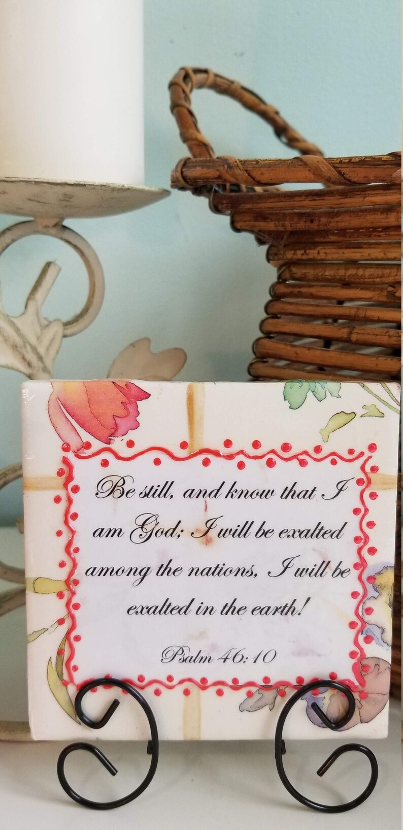 Scripture Tile Scripture Tile - Etsy
