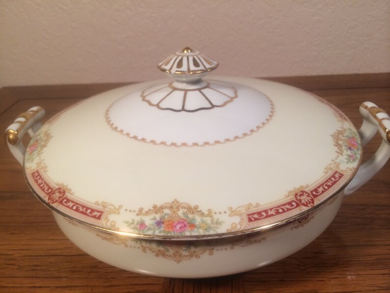 NORITAKE SOUP TUREEN Noritake Soup Tureen Japanese China Etsy