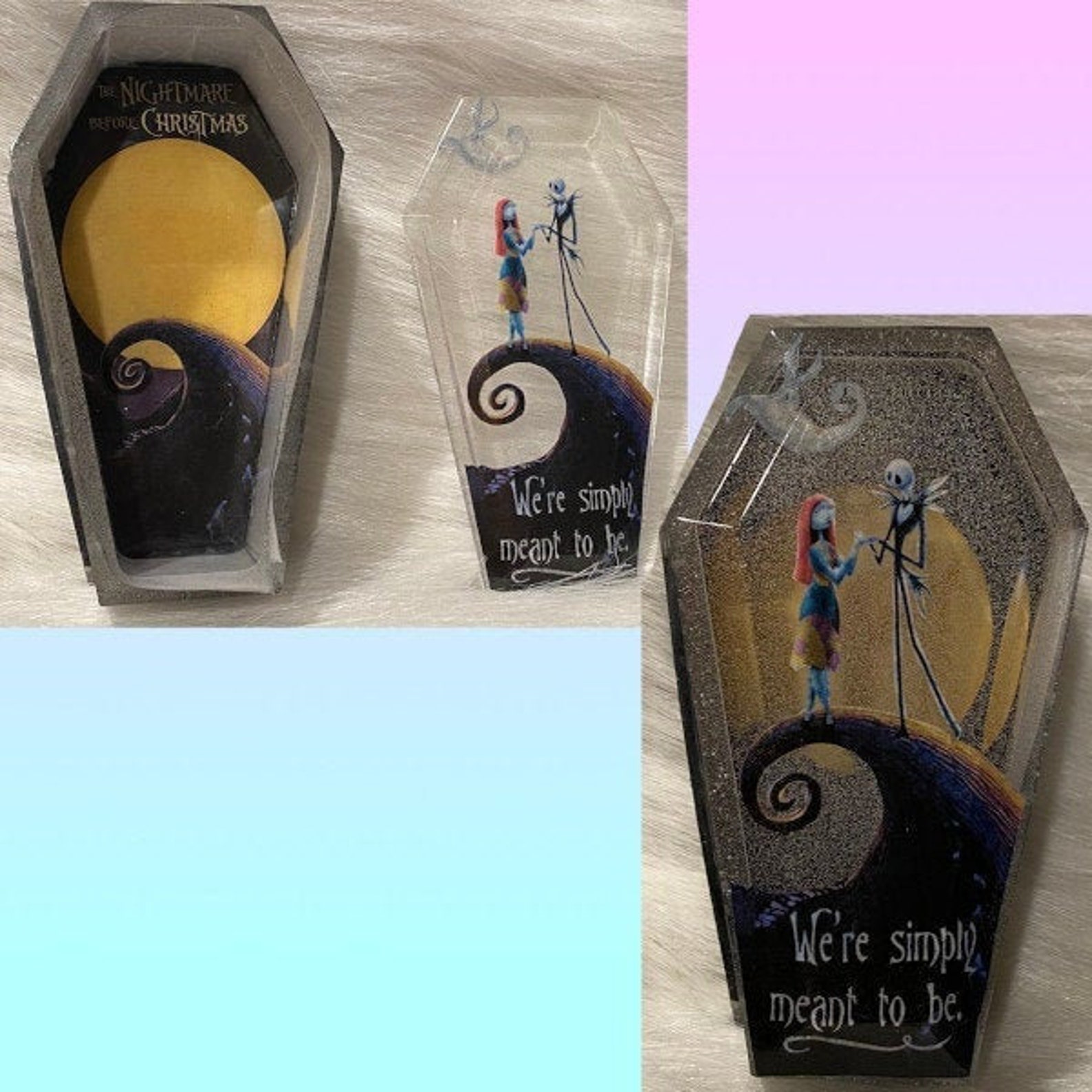 nightmare before christmas coffin box