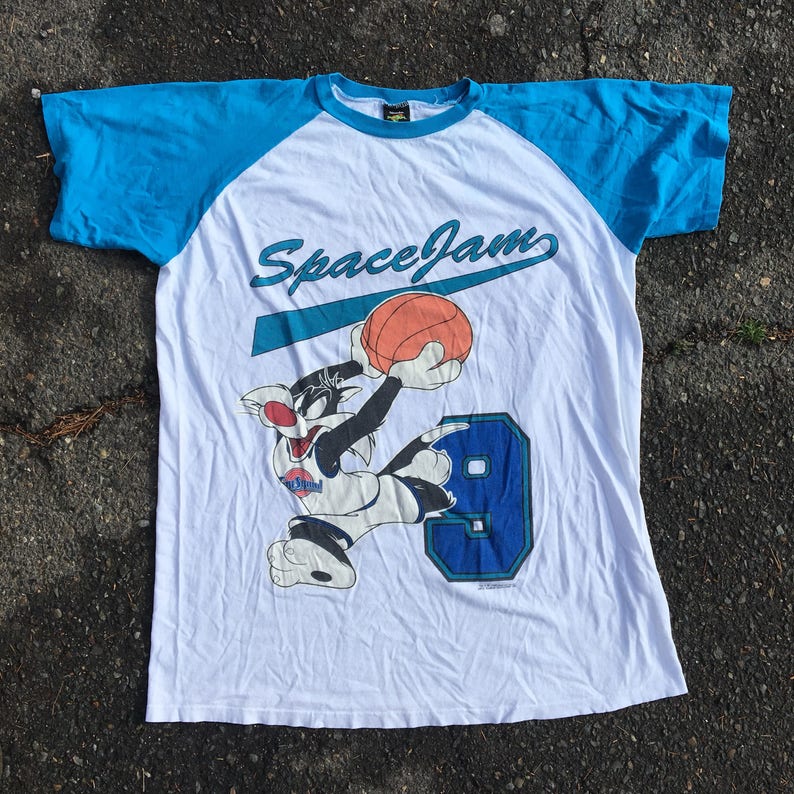 t shirt jordan space jam