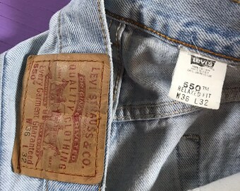 Vintage Levis Levi 550 Red Tab Dark 