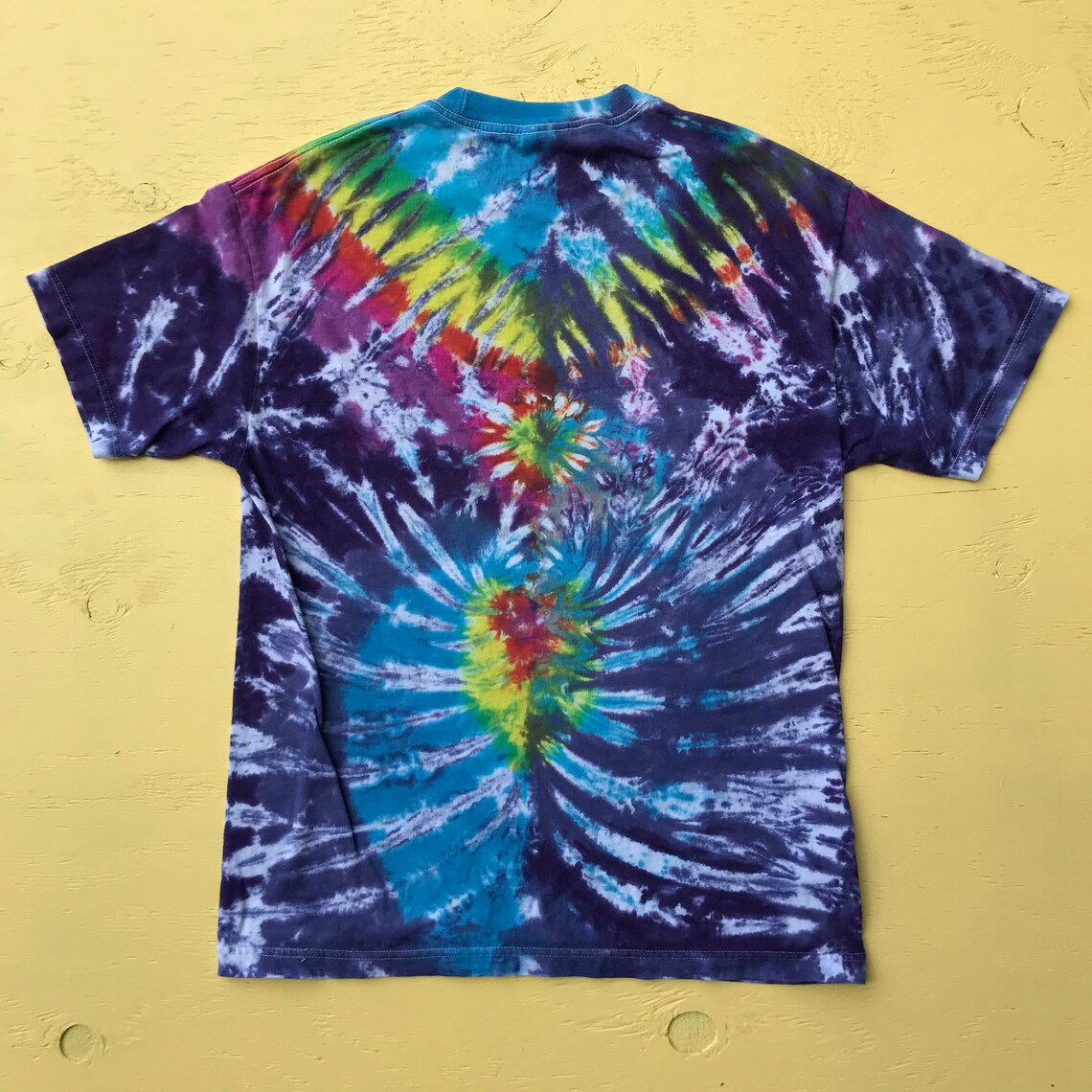 90s Tie Dye T Shirt Large Hippie Dead Head Vintage Etsy