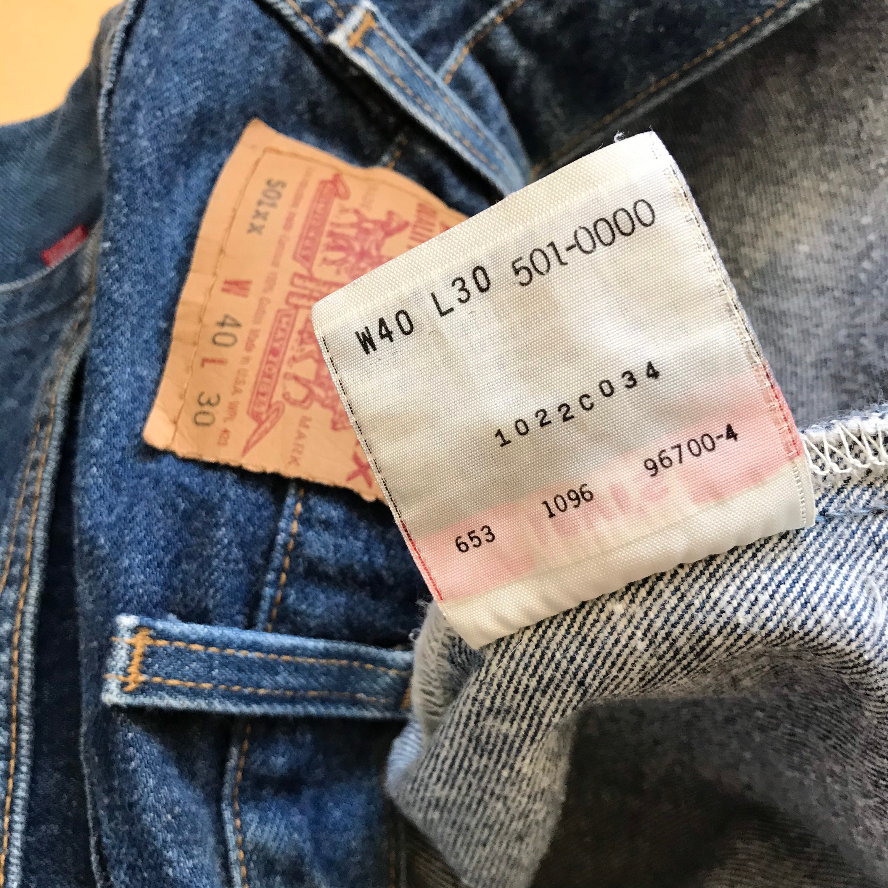 Vintage Levis 501 38 X 28 Made in USA Levis Vintage Clothing