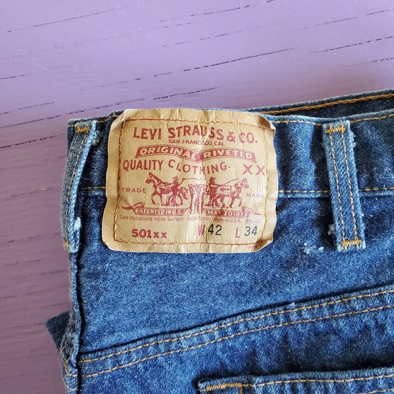 40 X 27 Levis 501 501xx Made in USA Levis Vintage Clothing - Etsy