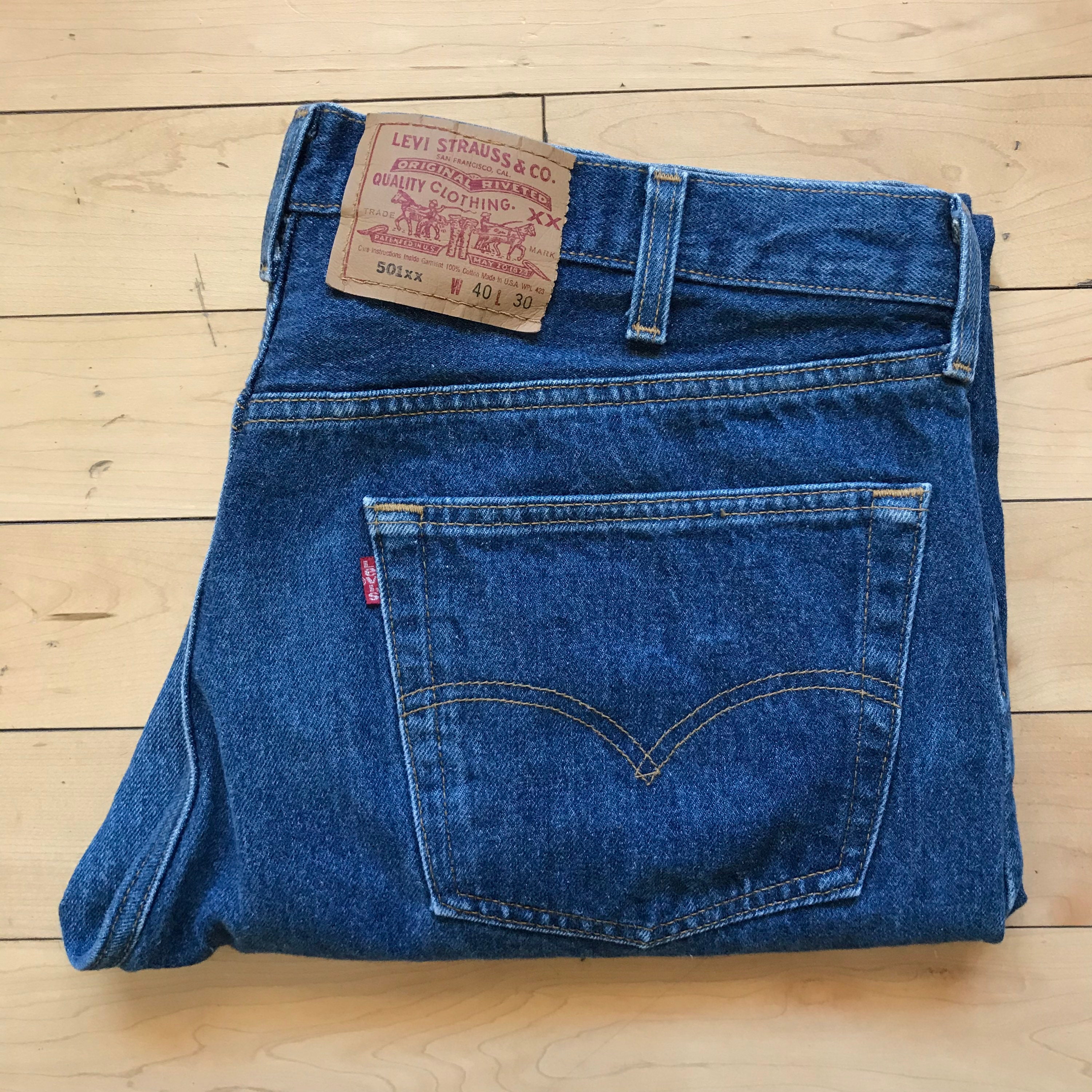 Vintage Levis 501 38 X 28 Made in USA Levis Vintage Clothing