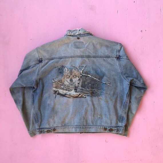 jeans jacket xxl
