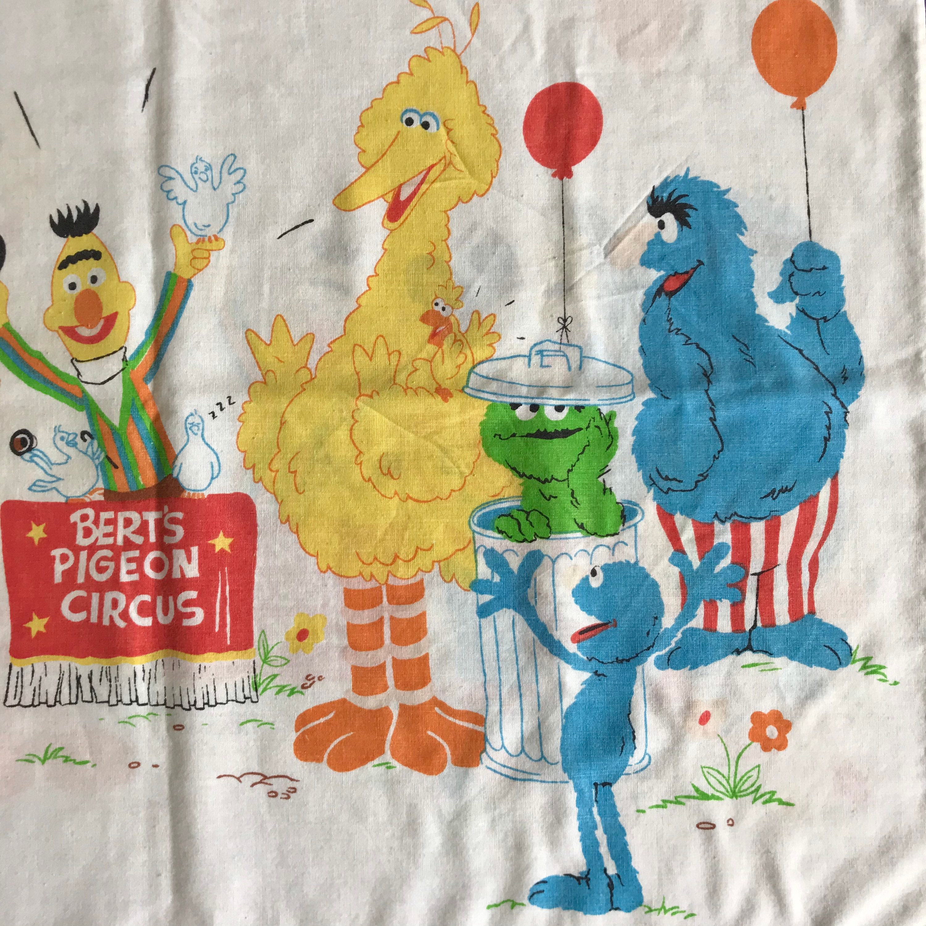 sesame street pillowcase