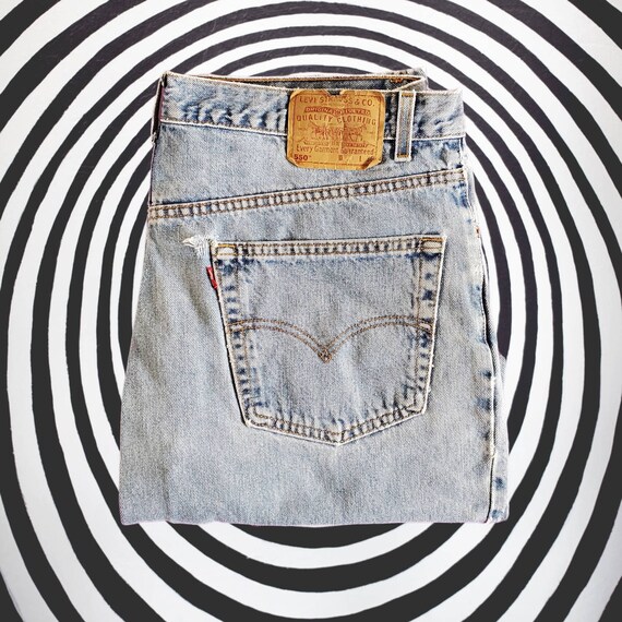 38 X 30 Vintage Levis 550 Relaxed Fit 