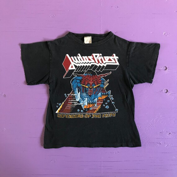Vintage 1984 Judas Priest Defenders of the Faith T