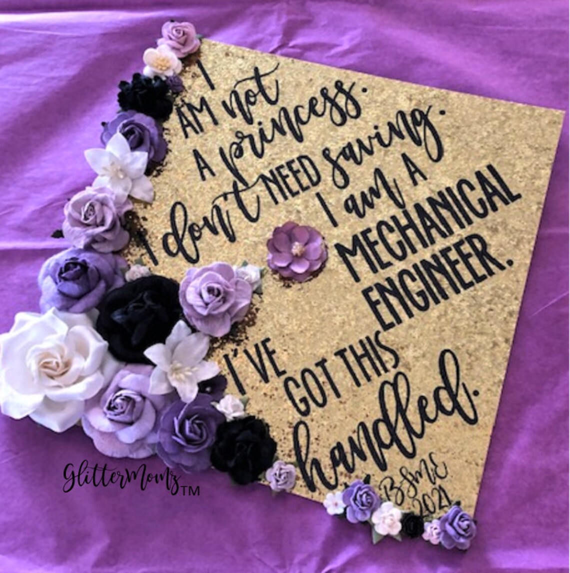 Mechanical Engineer Graduation Cap Topper Etsy
