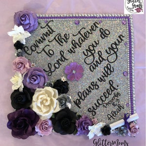 Graduation Cap Decoration Commit to the Lord